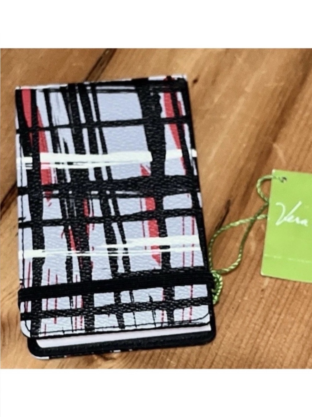 NWT - VERA BRADLEY Take A Memo Pad ~ Art Plaid Mini Notepad Paper - Retired
